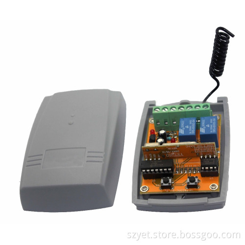 Signal latching 5 seconds delay YET402PC-ALL receiver for motor